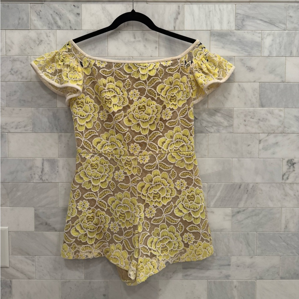 Alexis Lace Romper